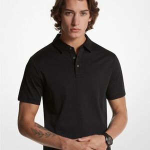 💜Firm Price💜 MICHAEL KORS Embroidered logo cotton polo shirt